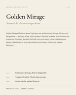 Amisa Extrait de Parfum - A04 Golden Mirage
