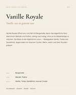 Amisa Extrait de Parfum – A20 Vanille Royale